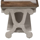 Farmhouse Reimagined Bed Bench in Antique White