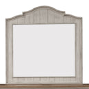 Farmhouse Reimagined Mirror in Antique White