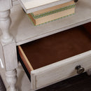 Farmhouse Reimagined Drawer Nightstand in Antique White image