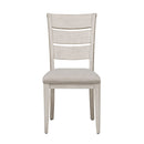 Farmhouse Reimagined Ladder Back Uph Side Chair (RTA) image