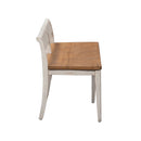 Farmhouse Reimagined Bench (RTA) in Antique White