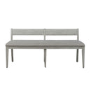 Farmhouse Reimagined Upholstered Bench (RTA) in Antique White
