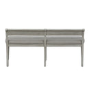 Farmhouse Reimagined Upholstered Bench (RTA) in Antique White