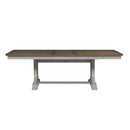 Liberty Furniture Farmhouse Reimagined Trestle Dining Table in Antique White