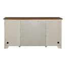 Farmhouse Reimagined Door Credenza in Antique White