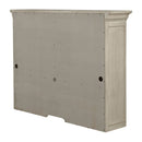 Farmhouse Reimagined Credenza Hutch in Antique White