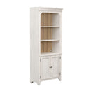Farmhouse Reimagined Bookcase in Antique White image