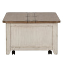 Farmhouse Reimagined Storage Trunk in Antique White