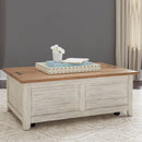 Farmhouse Reimagined Storage Trunk in Antique White image