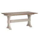 Liberty Farmhouse Reimagined Flip Lid Sofa Table in Antique White