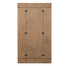 Liberty Farmhouse Reimagined Flip Lid Sofa Table in Antique White