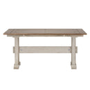 Farmhouse Reimagined Flip Lid Sofa Table in Antique White