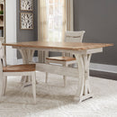 Farmhouse Reimagined Flip Lid Sofa Table in Antique White image