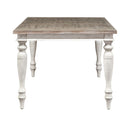 Whitney Rectangular Leg Table in Weathered Gray