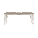 Whitney Rectangular Leg Table in Weathered Gray