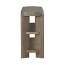 Affinity Sofa Table in Dusty Taupe with Concrete Top