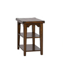 Aspen Skies Chair Side Table in Russet Brown image