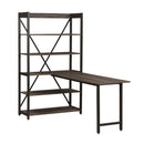 Tanners Creek Desk and Bookcase Set