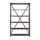 Tanners Creek Bookcase in Greystone