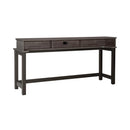 Tanners Creek Console Bar Table in Gray