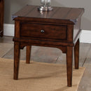 Aspen Skies End Table in Russet Brown image