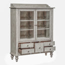 Whitney Display Cabinet in Weathered Gray image