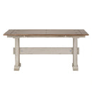 Farmhouse Reimagined Flip Lid Sofa Table in Antique White image