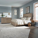 Brentwood King Panel Bed, Dresser & Mirror image