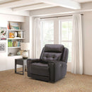 Liberty Furniture Carrington SG Recliner P3 & ZG in Dark Brown