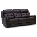 Liberty Furniture Carrington Sofa P3 & ZG in Dark Brown