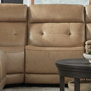 Carrington Armless Recliner P3 & ZG - York Sand image