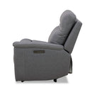 Cooper R Arm Recliner P3 & ZG - Blue Gray