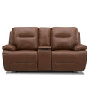 Cameron Loveseat w/Console P3 & ZG - Saddle