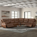 Cameron L Arm Recliner P3 & ZG - Saddle image