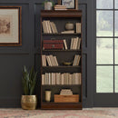 Brayton Manor Jr Executive 72 Inch Bookcase (RTA) in Cognac image