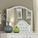 Liberty Furniture Stardust Mirror in Iridescent White