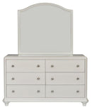 Liberty Furniture Stardust 6 Drawer Dresser in Iridescent White