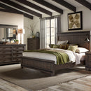 Thornwood Hills King California Panel Bed, Dresser & Mirror, Chest image
