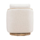 Nora Uph Swivel Accent Chair - Light Brown