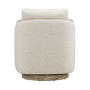 Nora Uph Swivel Accent Chair - Light Brown image