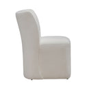 Accent Dining Accent Dining Chair w/ Casters - Ivory