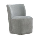 Accent Dining Accent Dining Chair w/ Casters - Sapphire