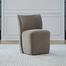 Accent Dining Accent Dining Chair w/ Casters - Truffle image