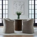 Accent Dining Accent Dining Chair w/ Casters - Truffle image