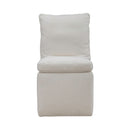 Accent Dining Accent Dining Chair w/ Casters - Ivory image