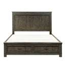 Thornwood Hills Two Sided Storage Bed, Dresser & Mirror, Night Stand image