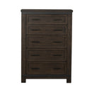 Thornwood Hills 5-Drawer Chest in Rock Beaten Gray image