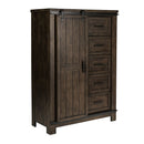 Thornwood Hills Sliding Door Chest in Rock Beaten Gray image