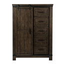 Thornwood Hills Sliding Door Chest in Rock Beaten Gray image