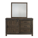 Thornwood Hills Full Bookcase Bed, Dresser & Mirror